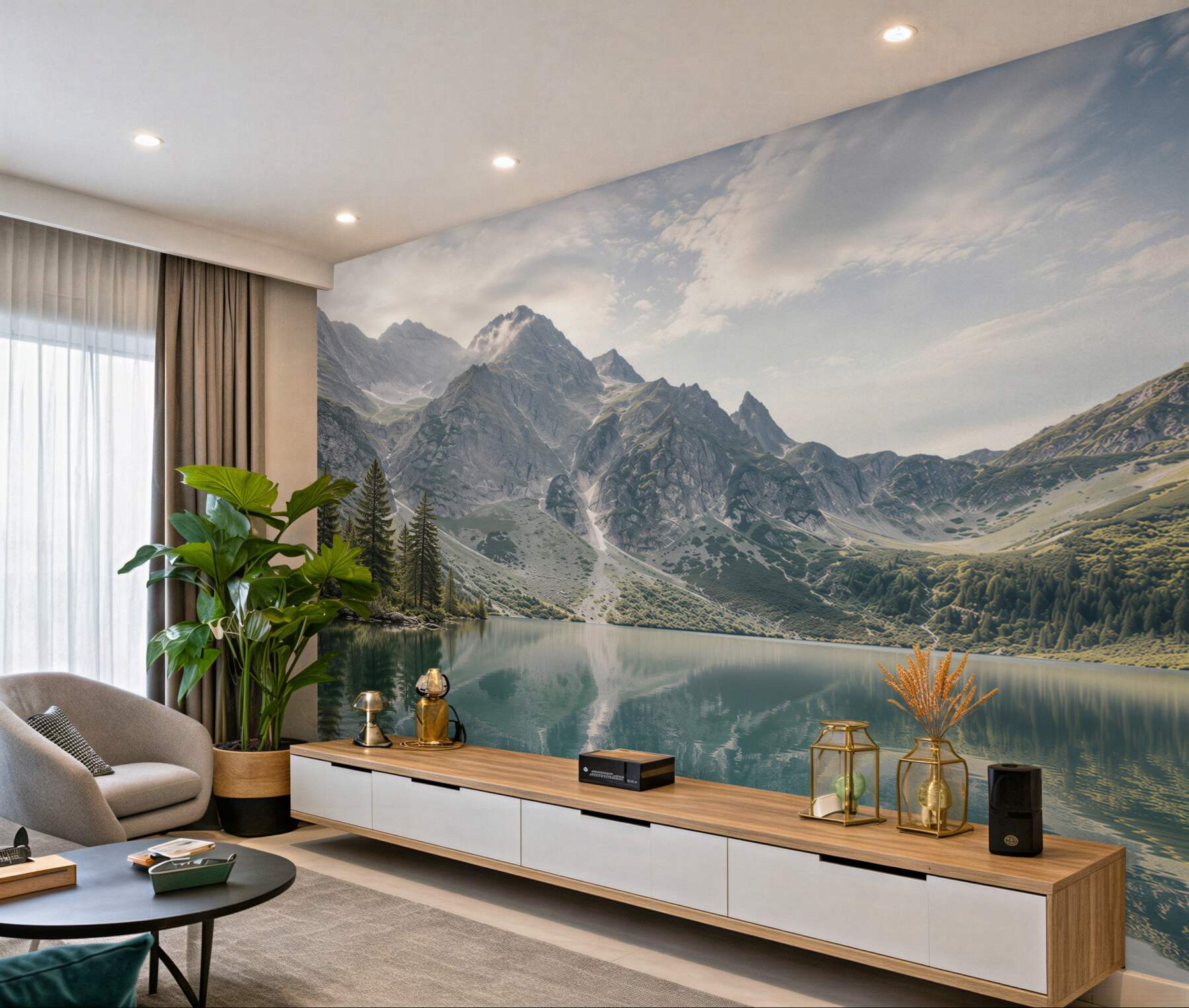 Fototapeta Jezioro w górach Tatry ?v23